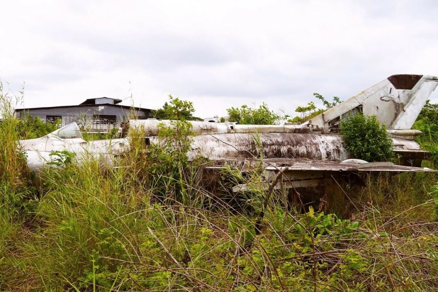 Tiêm kích MiG-21 bị 'bỏ quên' hơn 40 năm ở Cà Mau