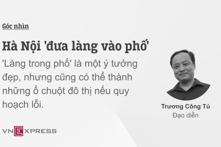 Hà Nội 'đưa làng vào phố'