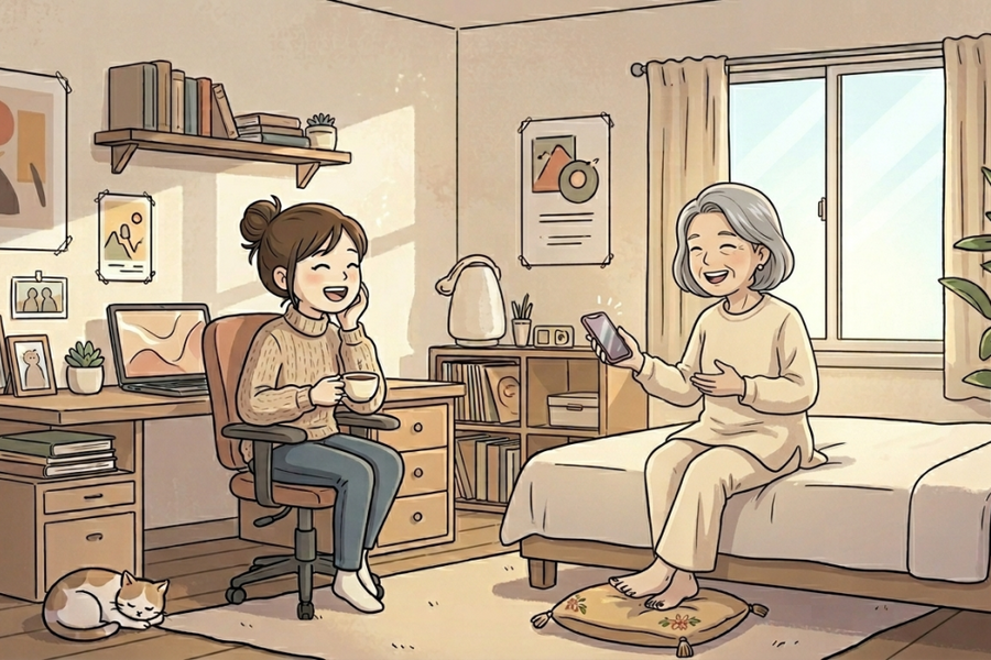 Áp lực vì mẹ chồng hay lên phòng tôi để nói chuyện phiếm