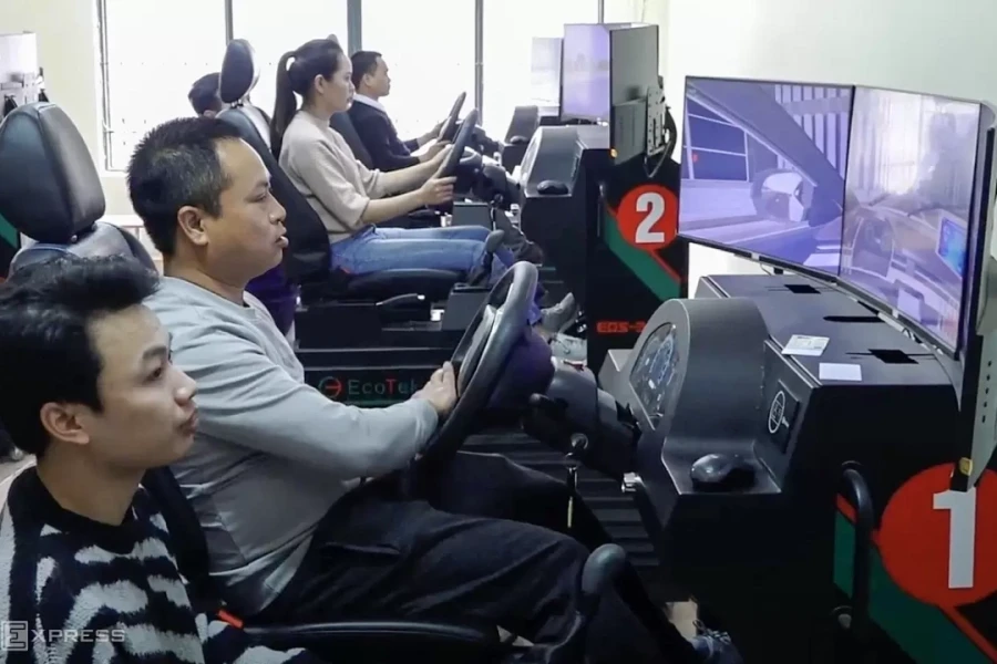 Học viên phải xem video tai nạn trước khi thi bằng lái