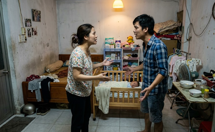 Bài toán 'nghèo vì vợ phải ở nhà nội trợ, đưa đón con'