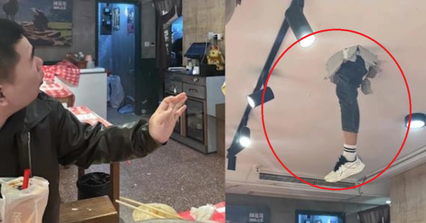 Nhìn lên trần nhà, người đàn ông sốc nặng thấy cảnh tượng "nổi da gà"