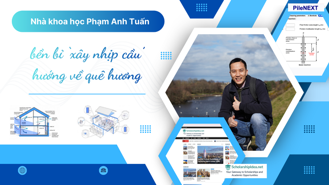 Nhà khoa học Phạm Anh Tuấn bền bỉ ‘xây nhịp cầu’ hướng về quê hương