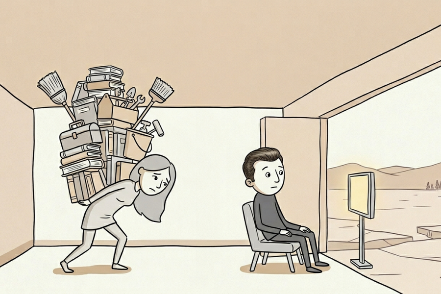 Hơn 14 năm, chồng đứng ngoài cuộc, để mình tôi bon chen với đời