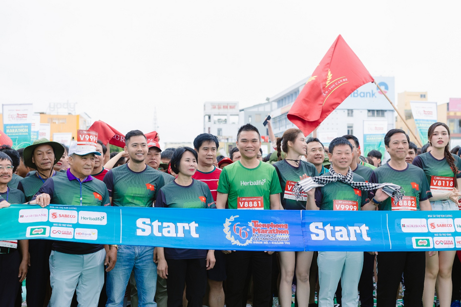 24 giờ nữa Marathon Tiền Phong 2026 khai mạc, Herbalife Việt Nam tài trợ chính