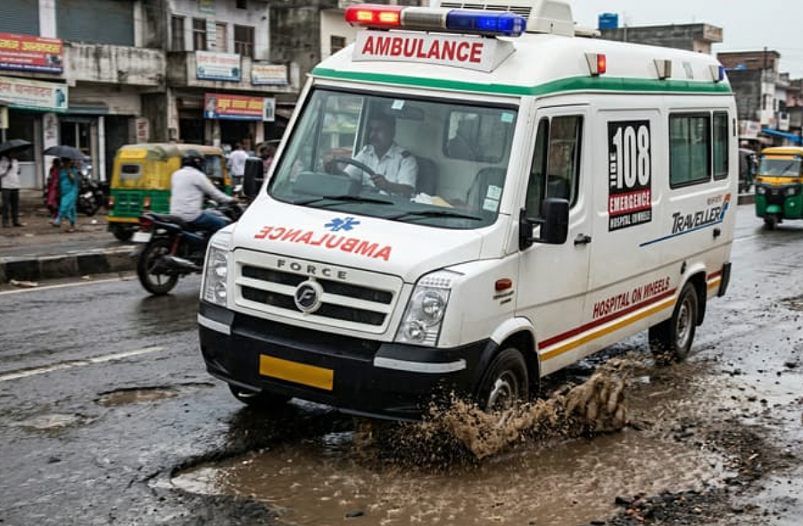 Người phụ nữ 'chết não' tỉnh lại vì xe cấp cứu vấp ổ gà