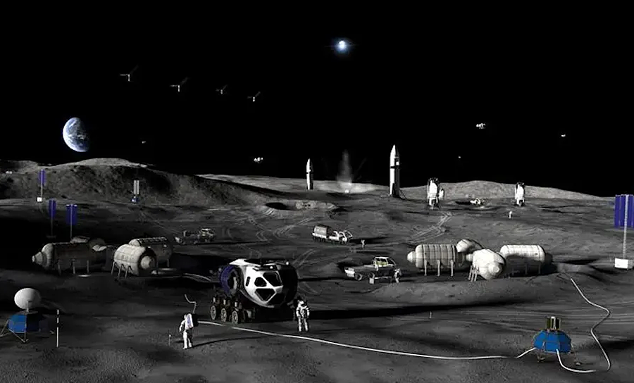 NASA sẽ chi 20 tỷ USD xây căn cứ trên Mặt Trăng