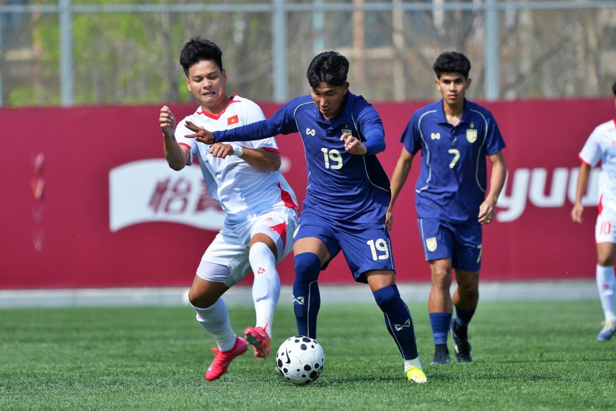 Kết quả U23 Việt Nam vs U23 Thái Lan, giao hữu CFA Team China 2026 mới nhất