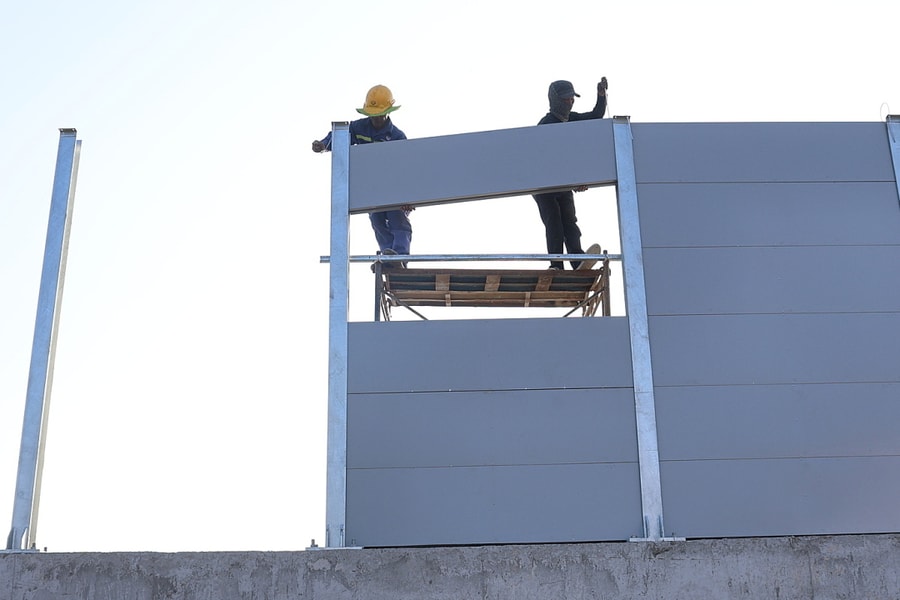 Những 'bức tường chắn ồn' trên cao tốc Biên Hòa - Vũng Tàu