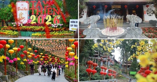 Về Tây Thiên, chạm vẻ đẹp thanh tịnh nơi cửa Phật