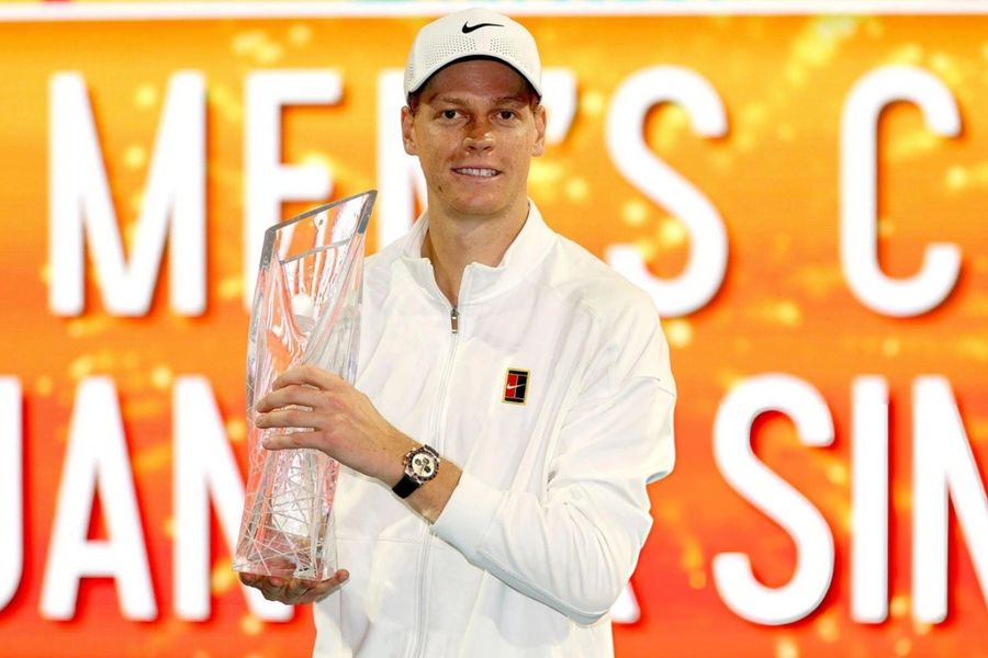 Jannik Sinner vô địch Miami Open, thiết lập những kỷ lục