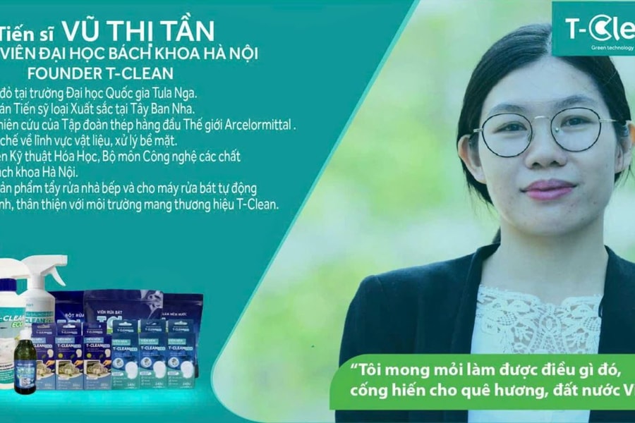 Nữ Tiến sĩ khởi nghiệp bền vững, đưa khoa học môi trường vào cuộc sống