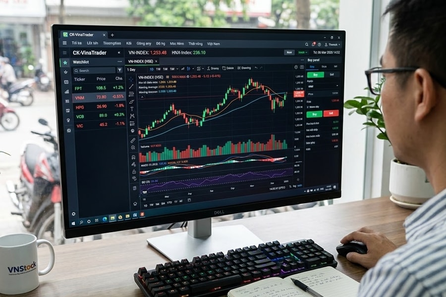 Thị trường đầu tuần rung lắc mạnh, VN-Index lại mất mốc 1.650