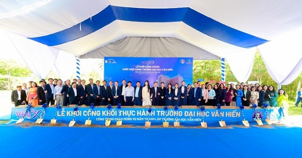 Trường Đại học Văn Hiến khởi công Khối Thực hành VHU30