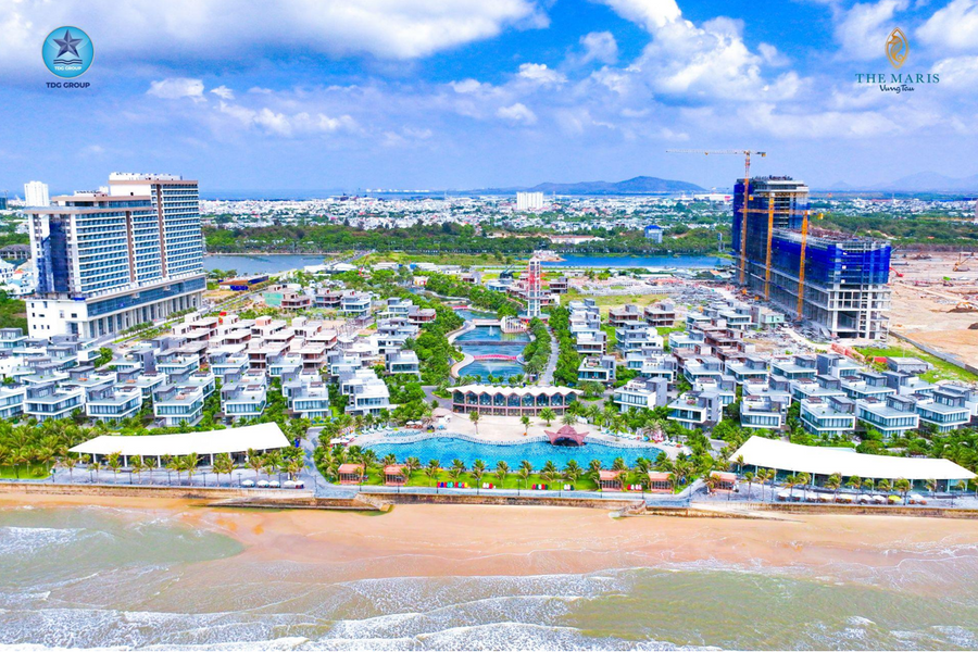 Tiến độ thực tế tại The Maris Vũng Tàu minh chứng tiềm lực của TDG Group