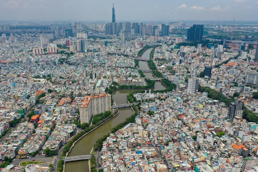 Đề xuất kết nối loạt cầu qua kênh Nhiêu Lộc với hai đường Trường Sa - Hoàng Sa