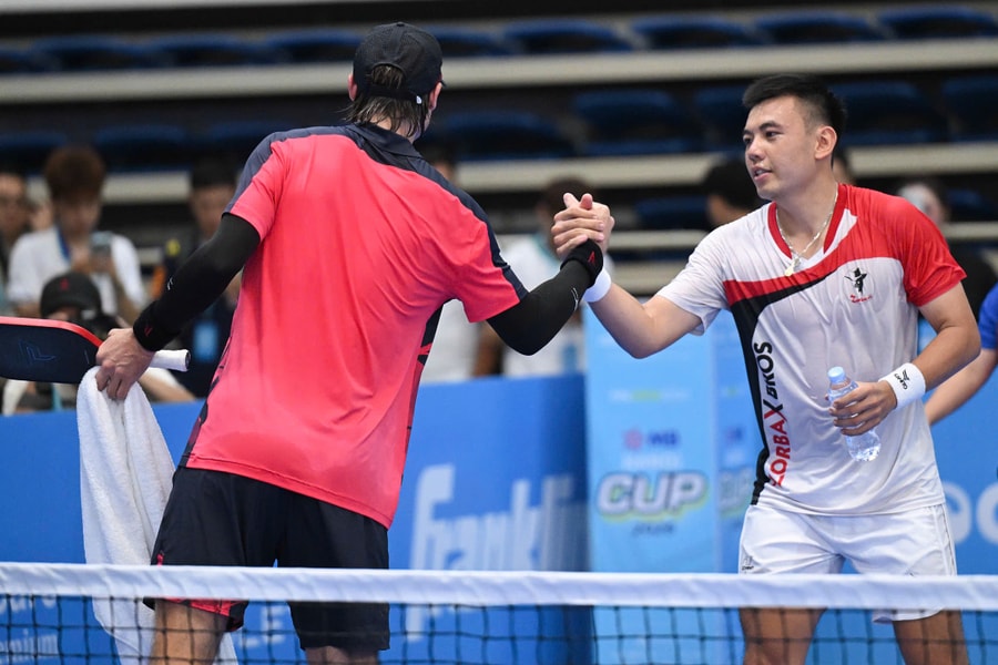 Lý Hoàng Nam thắng tranh cãi số 4 thế giới ở PPA Tour Hà Nội