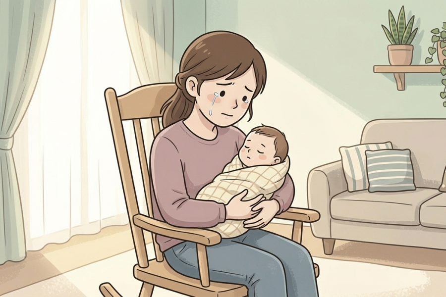 Tôi sốt 40 độ phải truyền nước, chồng bắt về trông con cho anh đi nhậu