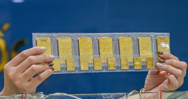Sáng 2-4, giá vàng miếng SJC, vàng nhẫn giảm trở lại