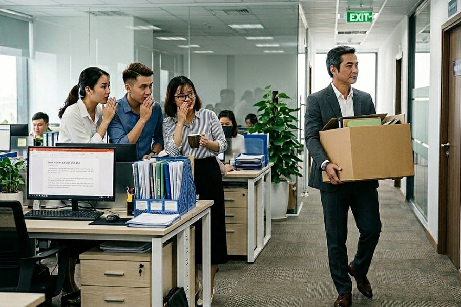 Cú sốc khi tôi bị nhân viên cũ nói xấu sau nghỉ hưu