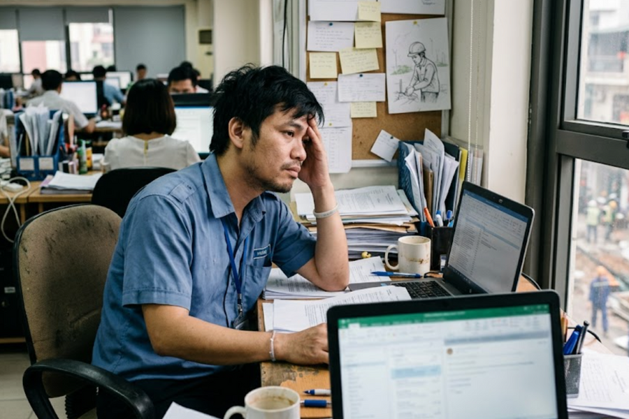 Tôi muốn bỏ văn phòng lương 15 triệu để làm việc chân tay