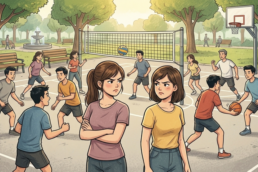 Dằn mặt người phụ nữ cứ thấy chồng tôi là 'sáng mắt'