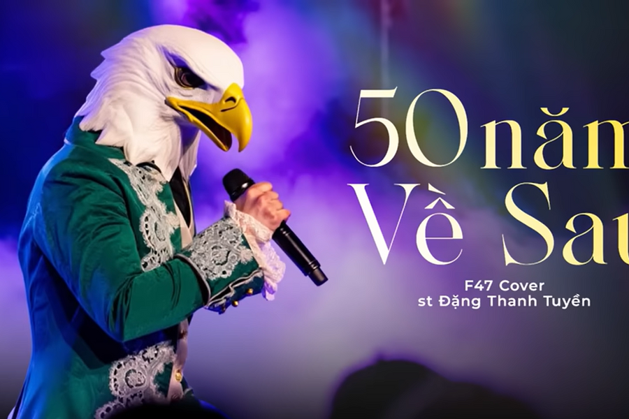 Ca sĩ AI hát '50 năm về sau' được yêu thích