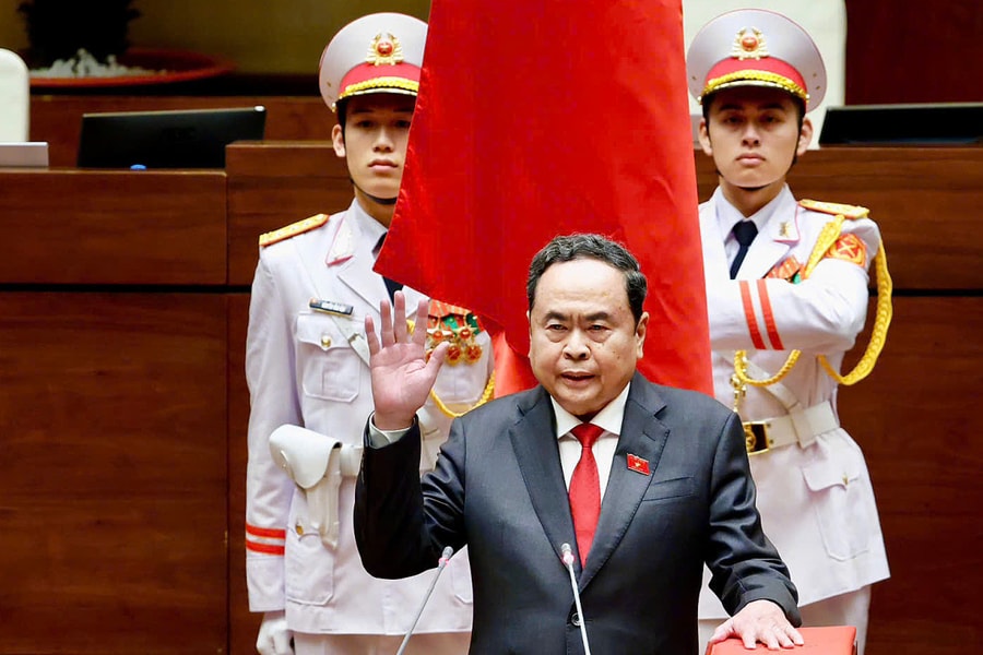 Ông Trần Thanh Mẫn tái đắc cử Chủ tịch Quốc hội khóa 16