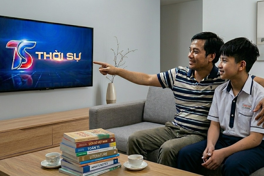 Cải cách giáo dục nhìn từ đứa trẻ xem bản tin thời sự