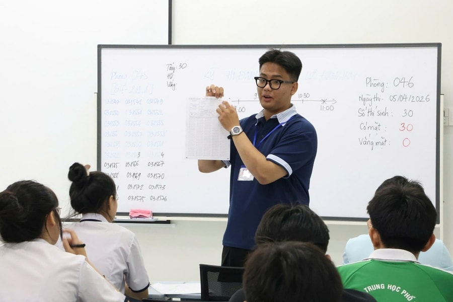 Hai học sinh khai gian tuổi để thi đánh giá năng lực