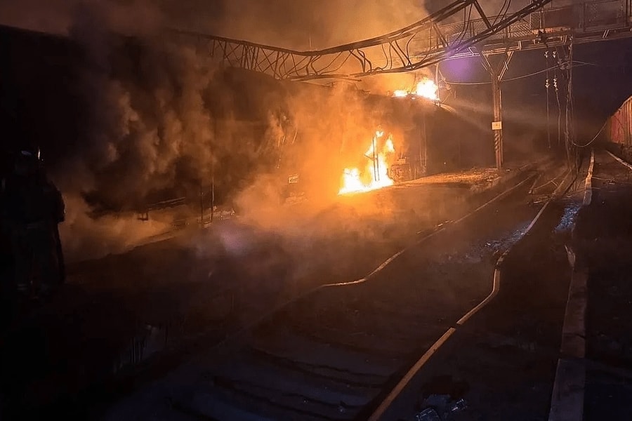 41 công nhân mắc kẹt dưới mỏ than Lugansk sau khi Ukraine tập kích