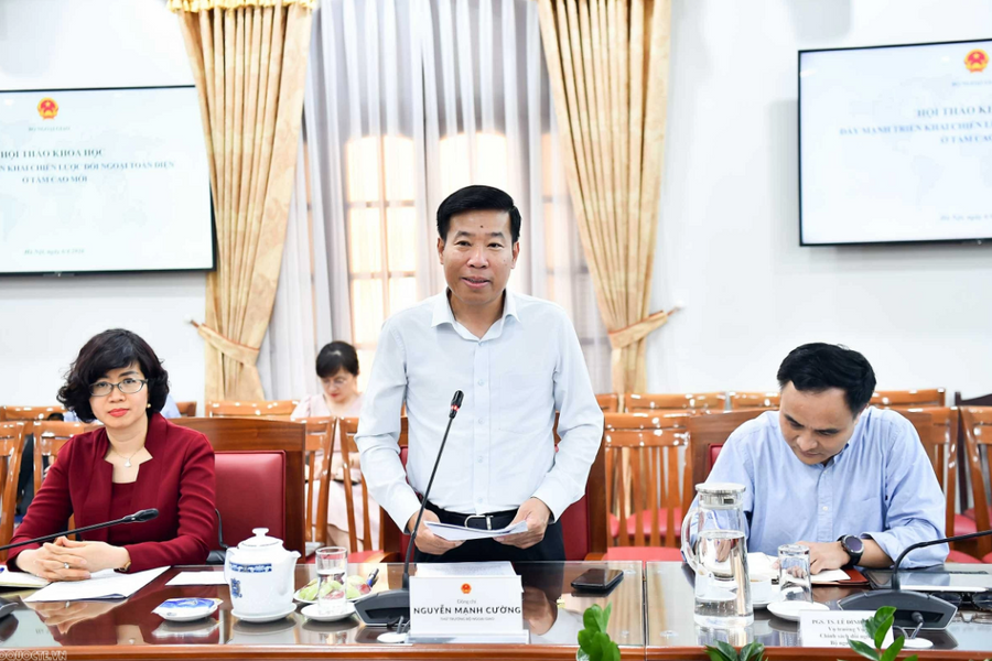 Đẩy mạnh đối ngoại toàn diện ở tầm cao mới trong bối cảnh chuyển động toàn cầu