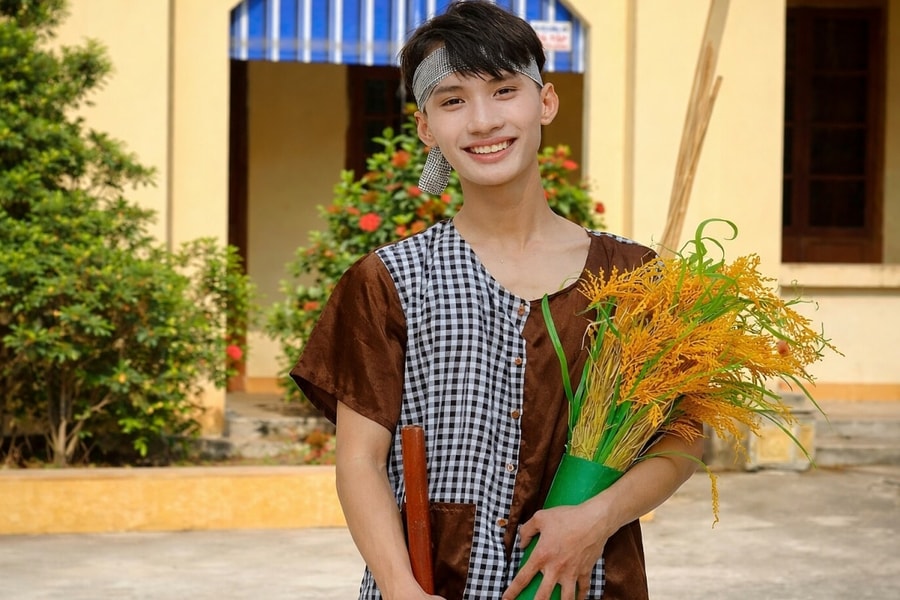 Chàng trai 19 tuổi 'làm mẹ' sưởi ấm bé sinh non