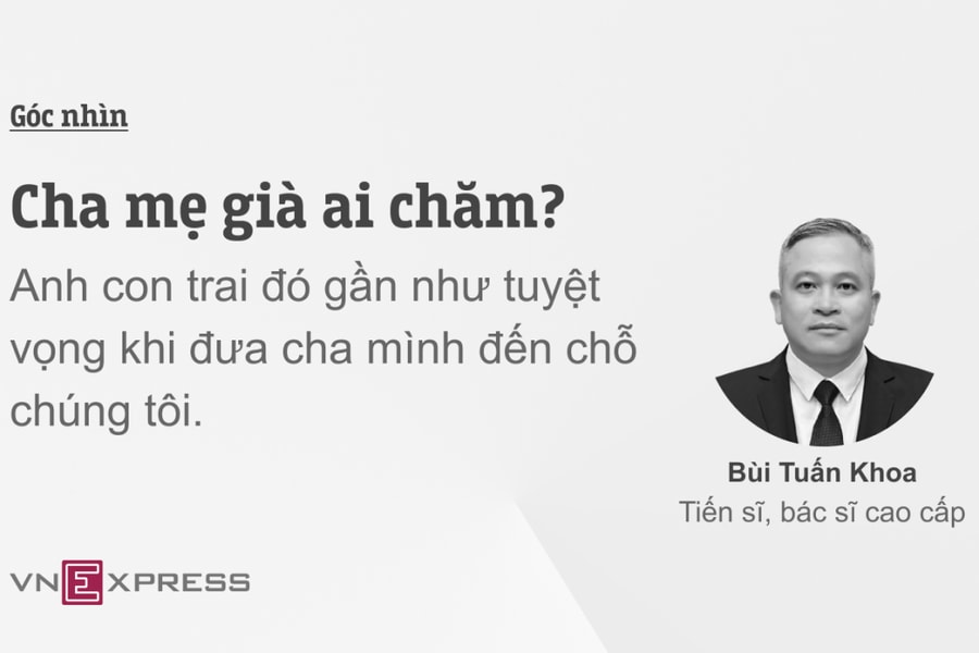 Cha mẹ già ai chăm