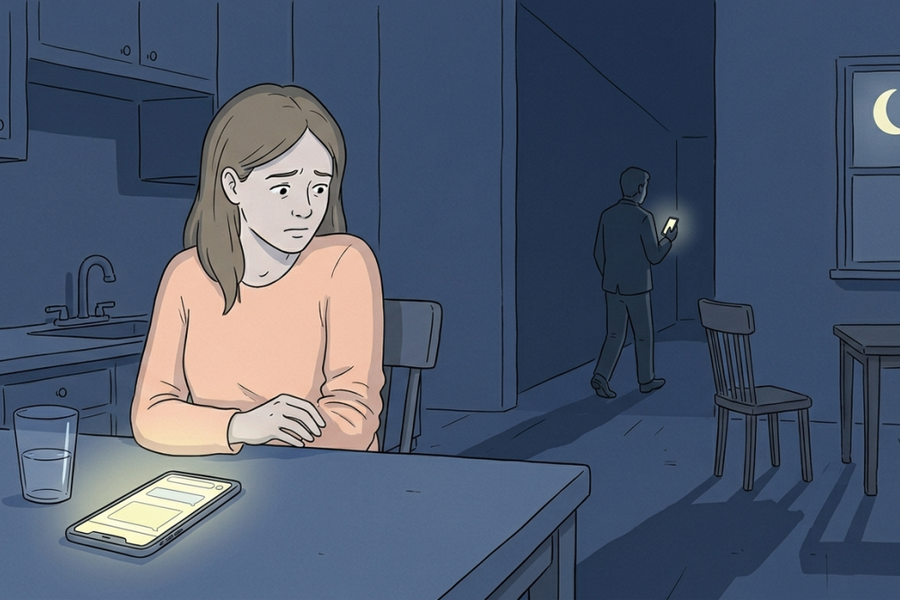 Vợ đẹp con khôn, chồng vẫn tìm đến nữ đồng nghiệp