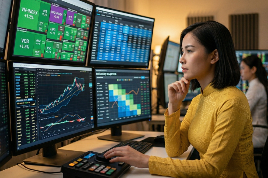 VN-Index vượt ngưỡng 1.730 điểm sau thông tin tích cực từ FTSE Russell