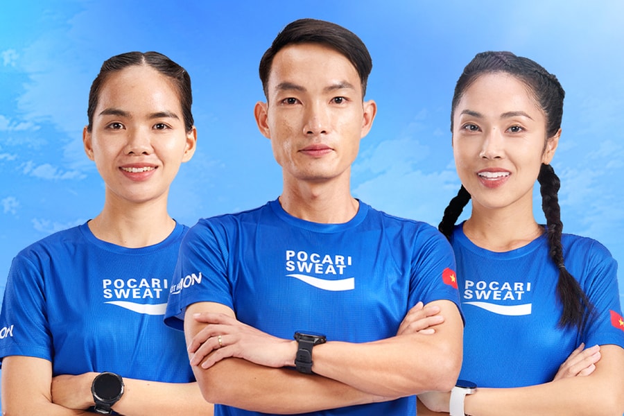 Pocari Sweat đồng hành VĐV Việt Nam tại Tokyo Marathon