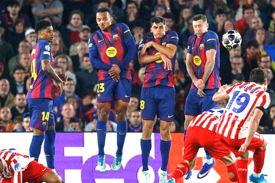 Atletico là khắc tinh của Barca ở Champions League