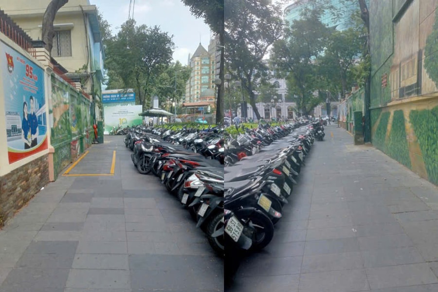 Tháo gỡ khó khăn về bãi giữ xe tại Đường sách TP Hồ Chí Minh