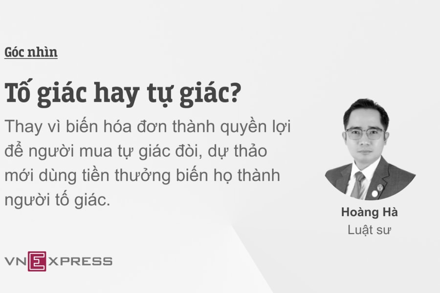 Tố giác hay tự giác?
