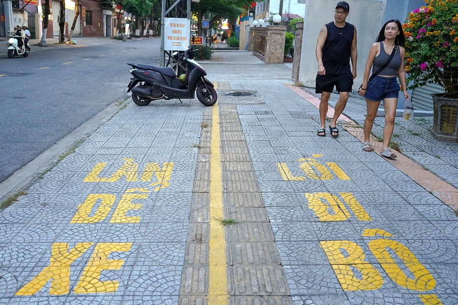 10 ngày giành lại vỉa hè cho người đi bộ ở Đà Nẵng