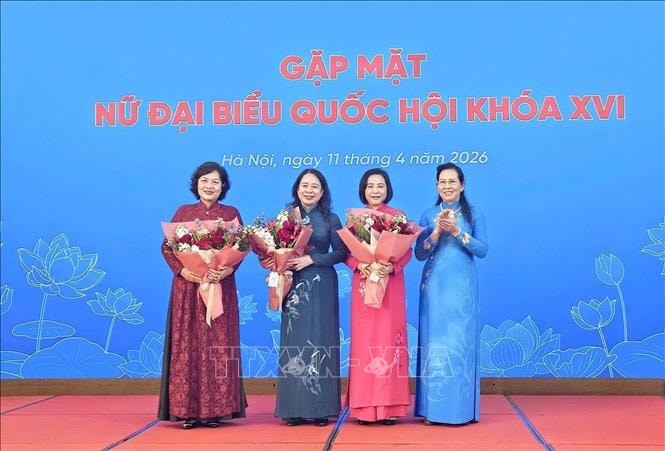 Gặp mặt nữ đại biểu Quốc hội khóa XVI