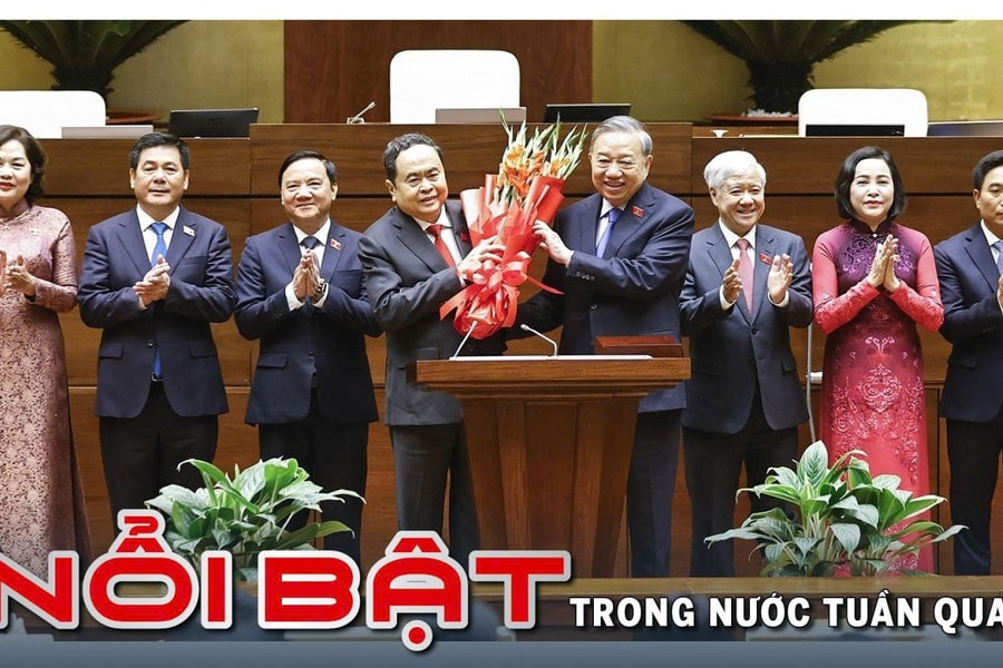 Nổi bật tuần qua: Quốc hội kiện toàn tổ chức bộ máy Nhà nước; Bộ Chính trị công bố quyết định về công tác cán bộ; Việt Nam phê chuẩn công ước chống tội phạm mạng