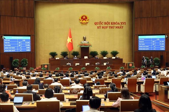 Đợt I, Kỳ họp thứ Nhất, Quốc hội khóa XVI: Những điểm nhấn nổi bật