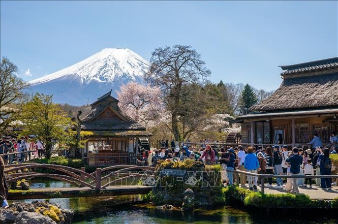 Khám phá vẻ đẹp cổ tích của ngôi làng cổ dưới chân núi Phú Sĩ (Nhật Bản)