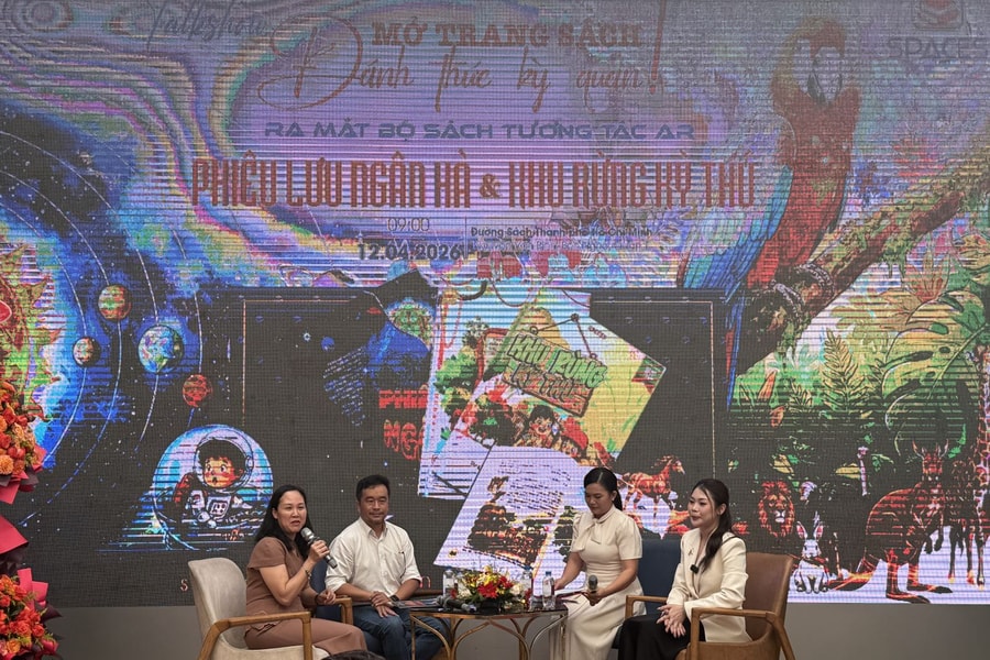 Sách AR mở hướng đổi mới văn hóa đọc cho trẻ em