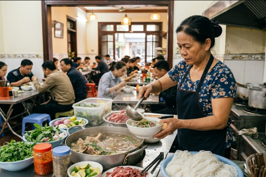 Áp lực ngầm của quán phở không tăng giá 5.000 đồng