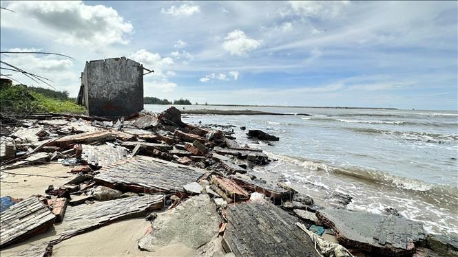Cấp thiết chống xói lở bờ biển ở TP Hồ Chí Minh