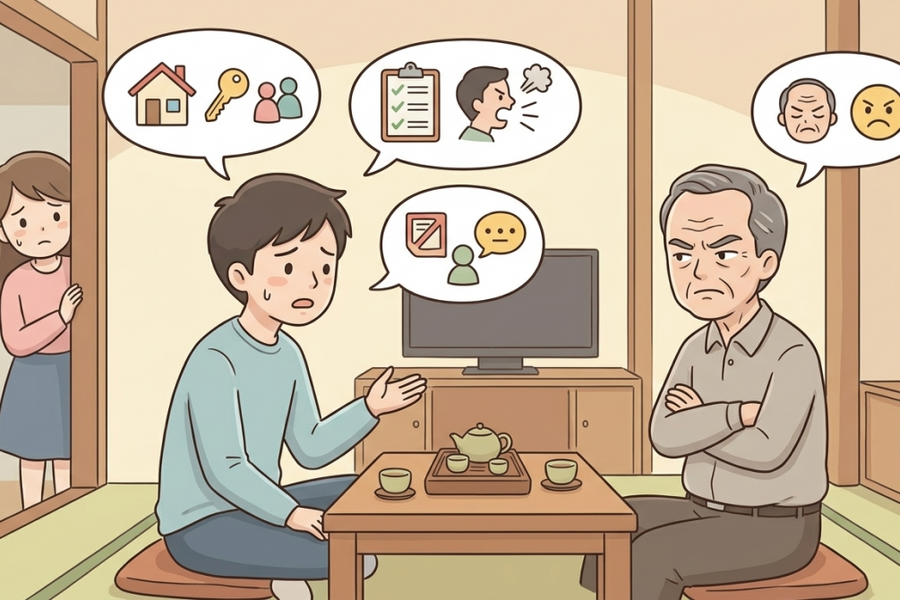 Sợ bố nghĩ con trai bị con dâu xúi giục nếu tôi xin ra riêng