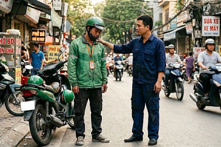 Tôi làm thợ thu nhập gấp ba lần người bạn chạy xe ôm công nghệ
